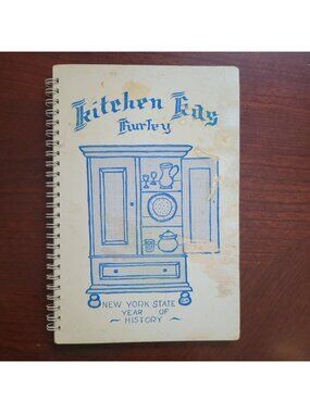 Hurley Kitchen Kas Cookbook Second Printing Spiral Bound 1970s Recipes